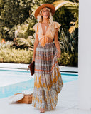 Sundancer Printed Maxi Skirt