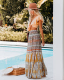 Sundancer Printed Maxi Skirt