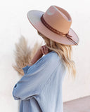 lovefery Tierra Braided Hat - Camel