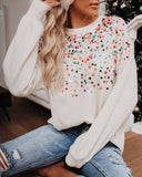 Too Cool Sequin Knit Sweater