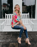 Tropicana Floral Kimono Top