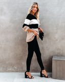 West Village Colorblock Knit Sweater