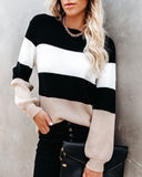 West Village Colorblock Knit Sweater