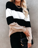 West Village Colorblock Knit Sweater