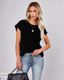 Westwood Cotton Blend Tee - Black