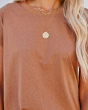 Westwood Cotton Blend Tee - Camel