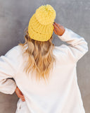 lovefery Whistler Pom Beanie - Lime