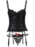 lovefery Women Lace Corset Sexy Lingerie