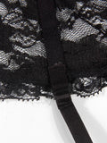 lovefery Women Lace Corset Sexy Lingerie