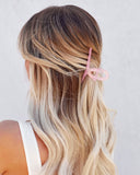 Yara Hair Clip - Blush