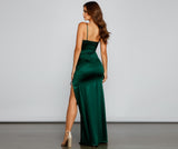 Lovefery Sienna High-Slit Ruched Formal Dress