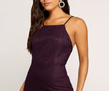 lovefery Simply Divine Halter Mini Dress