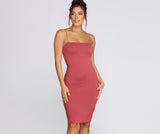 Lovefery Simple And Stunning Midi Dress