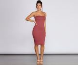 Lovefery Simple And Stunning Midi Dress