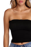 Lovefery Smock It Up Tube Top