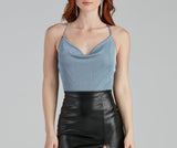 Lovefery Simple And Sultry Slinky Knit Bodysuit