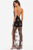 Lovefery Backless Sequin Party Maxi Dress