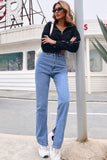 lovefery High Waist Slit Jeans