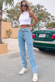 lovefery Vintage Ripped High-Waisted Jeans