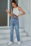 lovefery Vintage Ripped High-Waisted Jeans