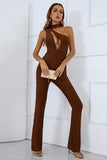 Lovefery Babara One Shoulder Jumpsuit