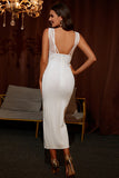 Lovefery Verona Maxi White Bandage Dress