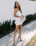 Lovefery Your One + Only Strapless Romper - White