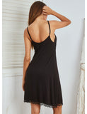 Lovefery Valle High Low Lace Cami Maxi Dress