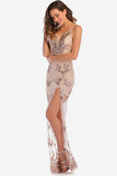 Lovefery Backless Sequin Party Maxi Dress