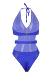 lovefery Mesh Halter One Piece Monokini