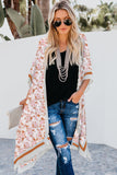 Lovefery Boho Floral Kimono