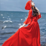 Lovefery Red Riding Hood Fairytale Dress