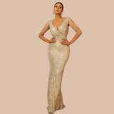 Lovefery Armida Sequin Gown Dress