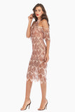 Lovefery Cocktail Sequin Maxi Dress