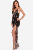 Lovefery Backless Sequin Party Maxi Dress