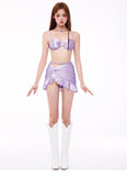 Lovefery Rain Dance 3-Piece Satin Swimsuit Set