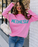 Lovefery Wednesday Wearing Pink Knit Sweater