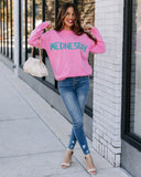 Lovefery Wednesday Wearing Pink Knit Sweater