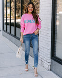 Lovefery Wednesday Wearing Pink Knit Sweater