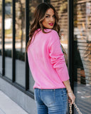 Lovefery Wednesday Wearing Pink Knit Sweater