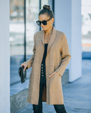 Vancouver Pocketed Coat - Tan