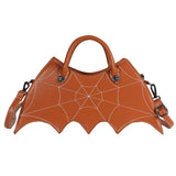 Lovefery Spiderweb Bat Handbag Purse