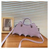 Lovefery Spiderweb Bat Handbag Purse