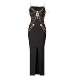 Lovefery Bellamy Bandage Rhinestone Dress