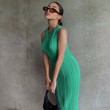 Lovefery Soleil Knit Sleeveless Round Neck Dress