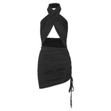 lovefery Linda Cut Out Halter Dress