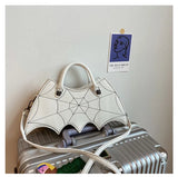 Lovefery Spiderweb Bat Handbag Purse