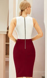 Lovefery Adaline Bandage Dress with Mesh Inserts