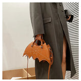 Lovefery Spiderweb Bat Handbag Purse