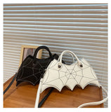 Lovefery Spiderweb Bat Handbag Purse